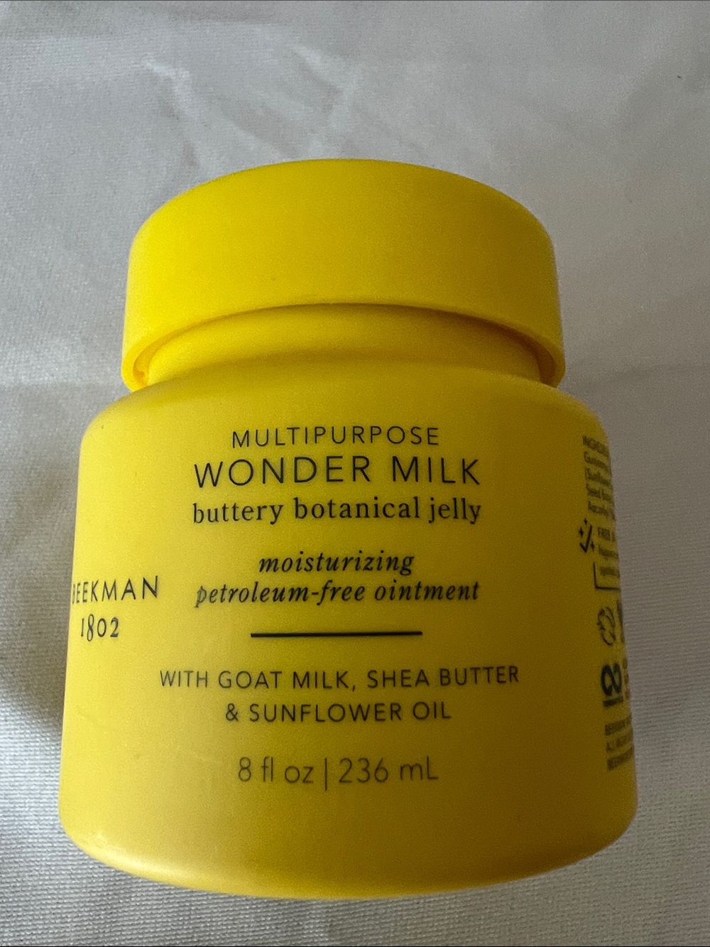 Beekman 1802 Wonder Milk Buttery Botanical Jelly - 8 oz jar Brand New!